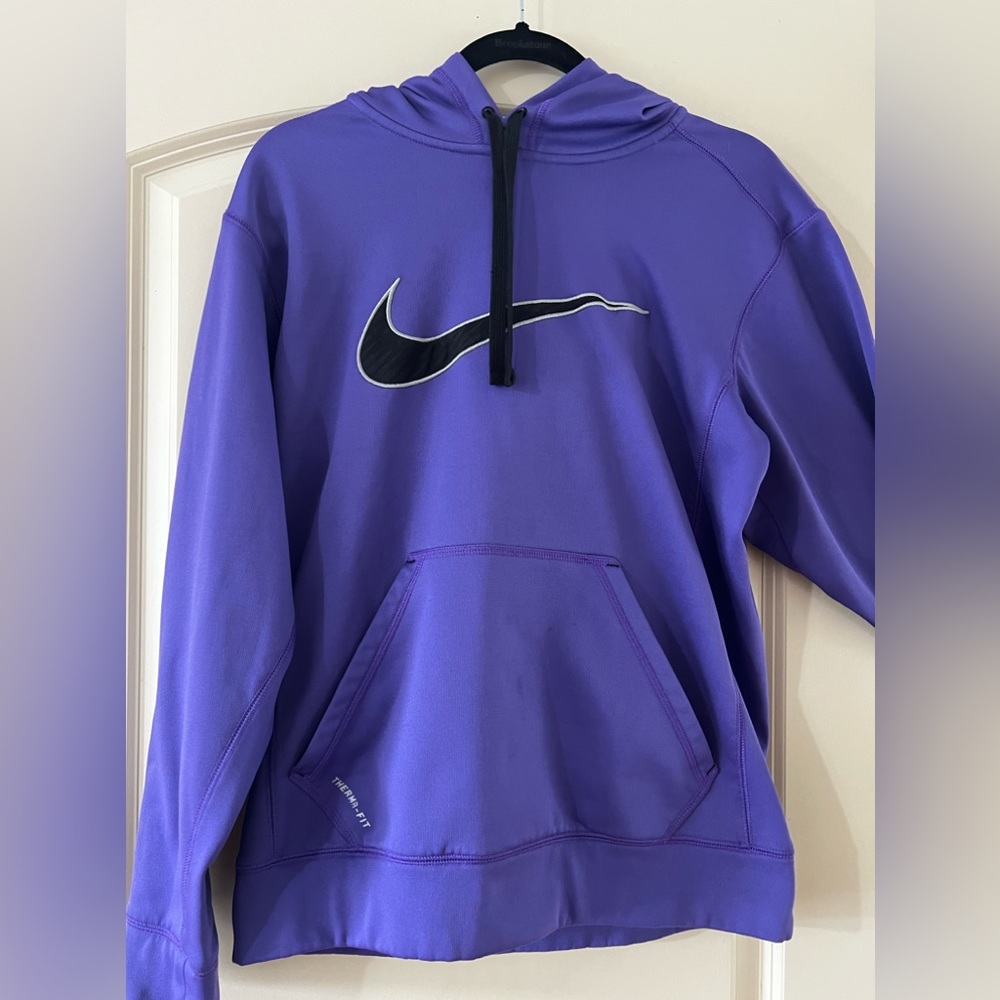 Purple Nike hoodie
